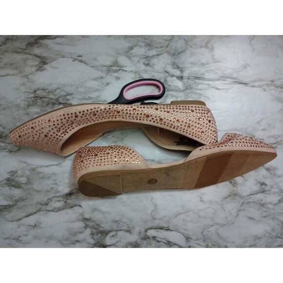 Big Buddha Fabric & Rhinestone Flats Size 9.5 - Picture 6 of 10